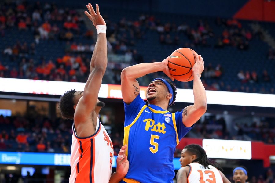 Ncaa basketball: pittsburgh on syracuse