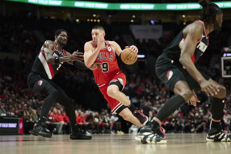 NBA: Chicago Bulls on Portland Trail Blazers