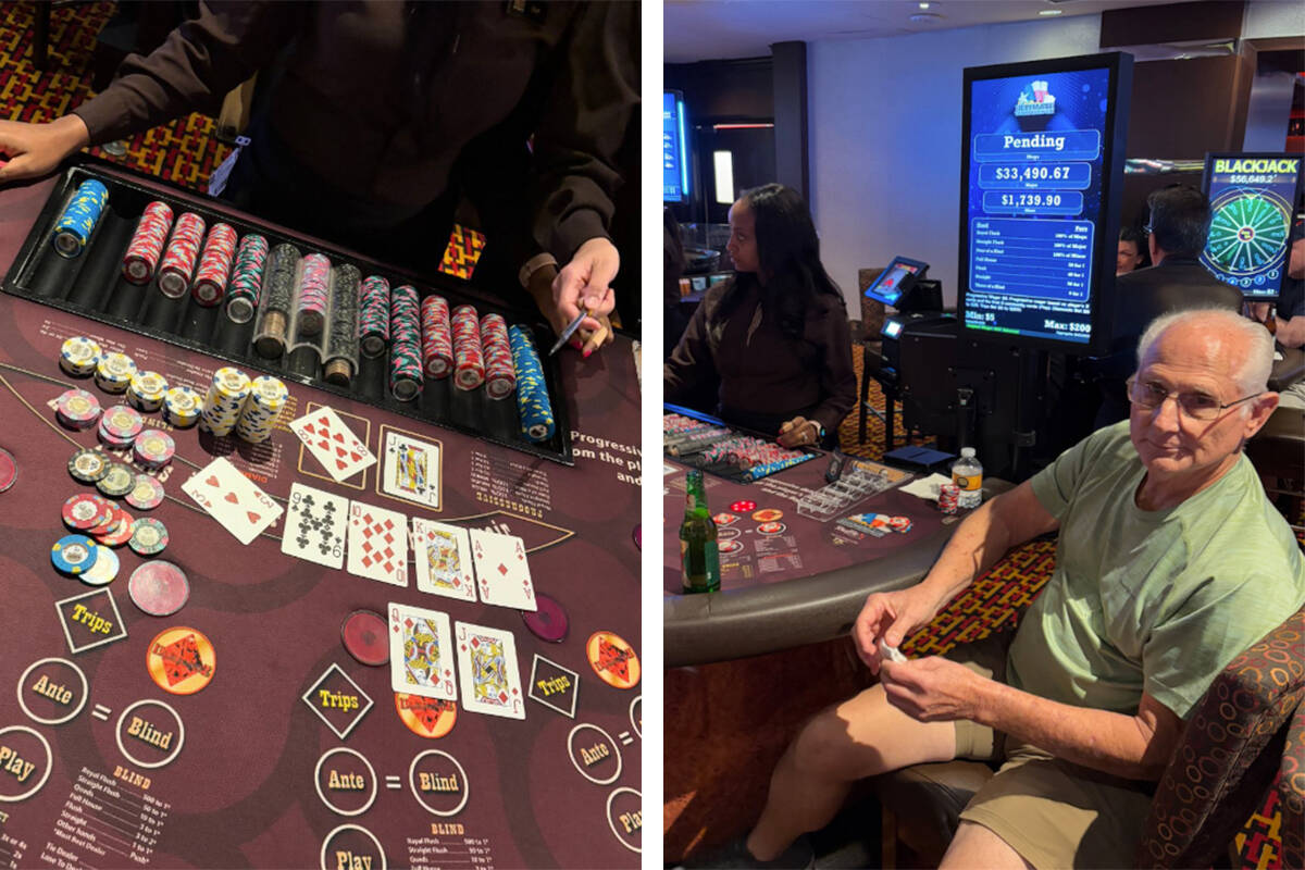 Ultimate Texas Hold ‘Em Jackpot hits on Golden Nugget in central Las Vegas | Casinos and games