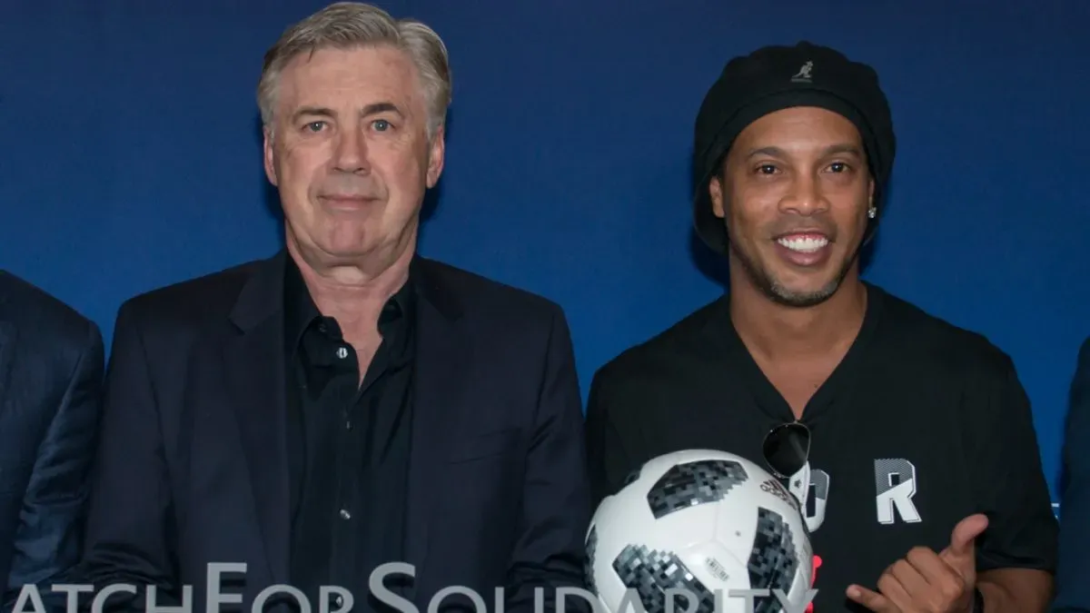 Ancelotti Ronaldinho
