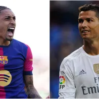 Raphinha matches Cristiano Ronaldos Champions League Historic Record with goals in Barcelona vs. Inter