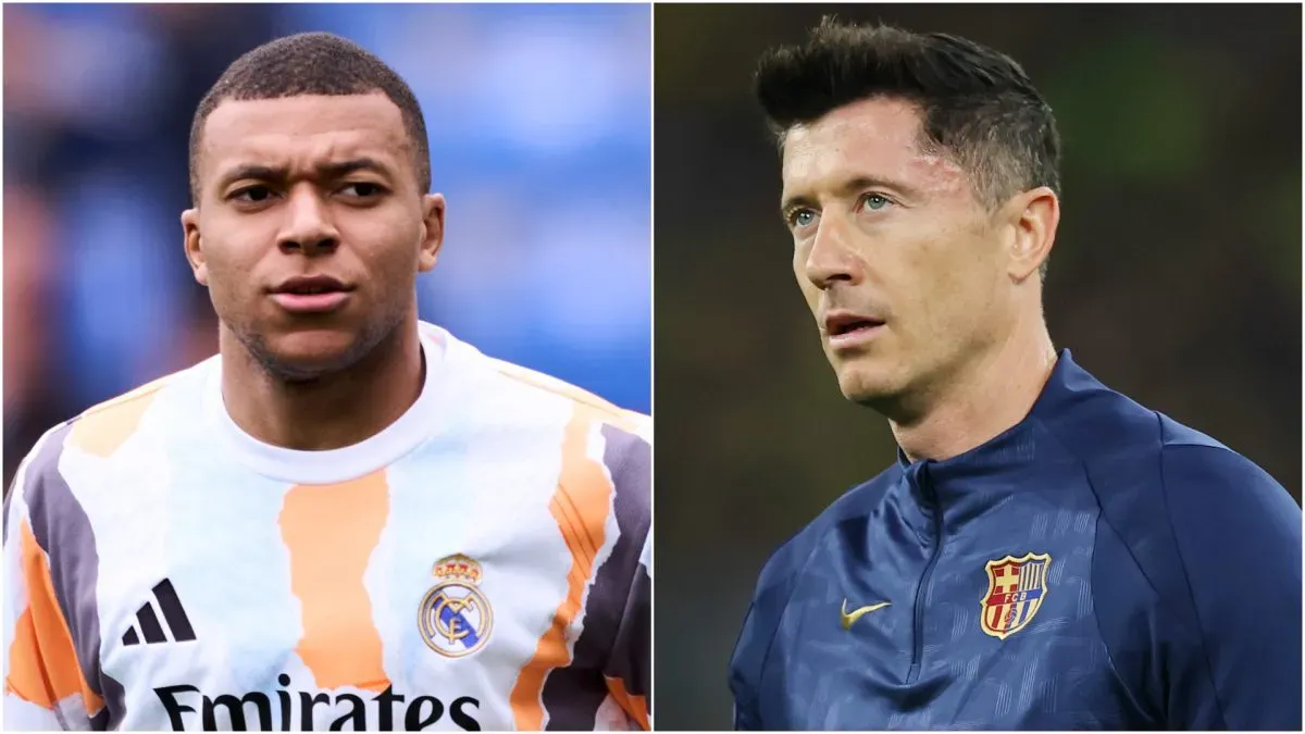 Mbappe Lewandowski