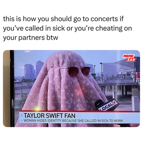 Incognito mode at concerts