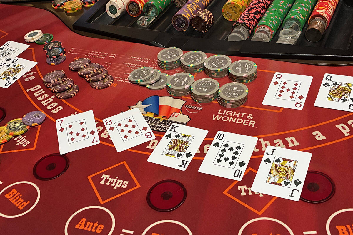 $3,845,727 Ultimate Texas Hold’em Progressive Hits at The Venetian in Las Vegas | Casinos & Games
