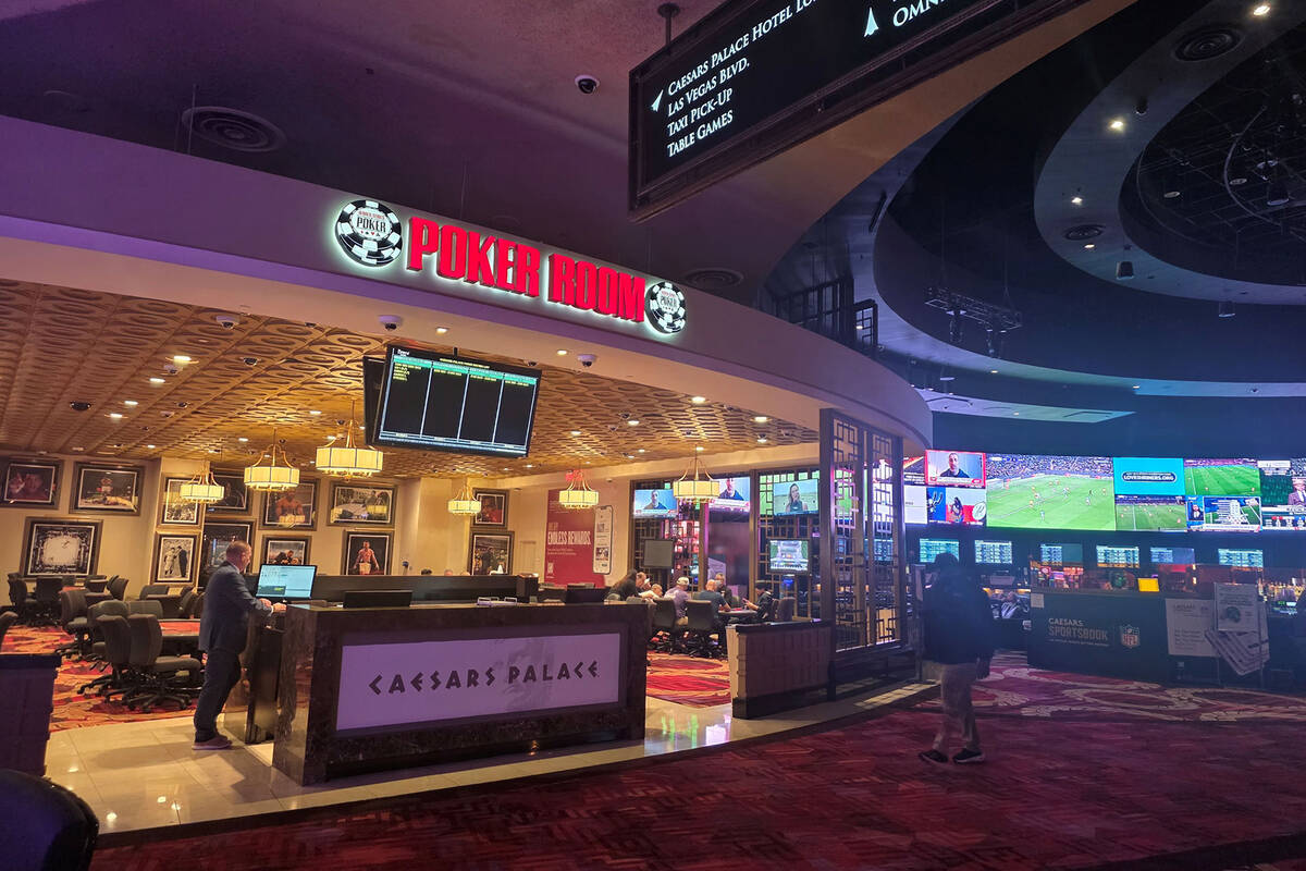 Caesars Palace poker room returns to ‘original’ location | Casinos & Games