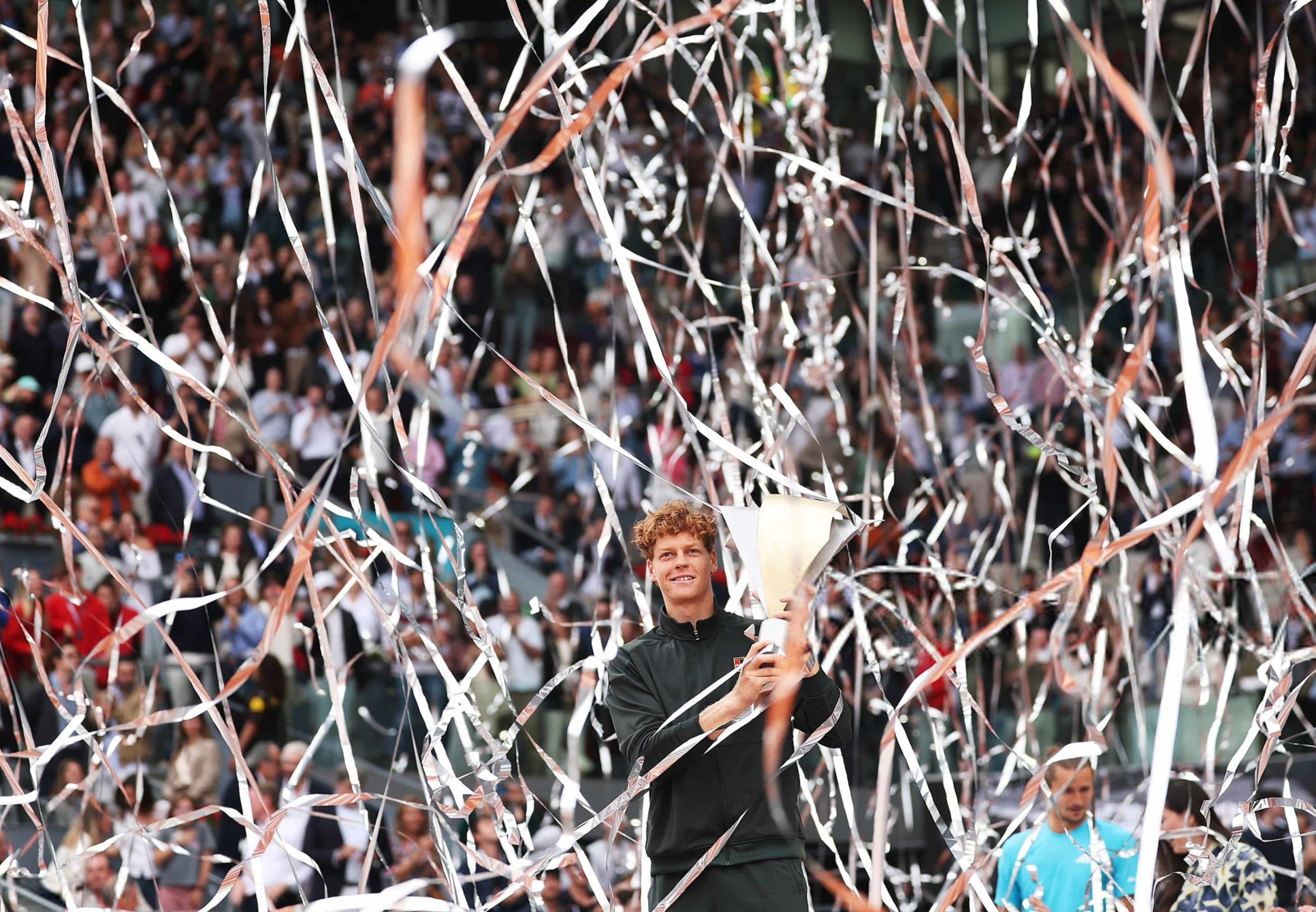 Sinner vaporizes Zverev to win Madrid title