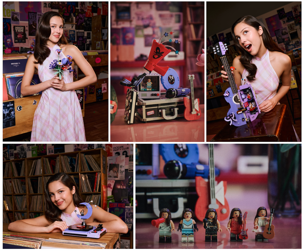 Olivia Rodrigo teams up with LEGO® for a new collection