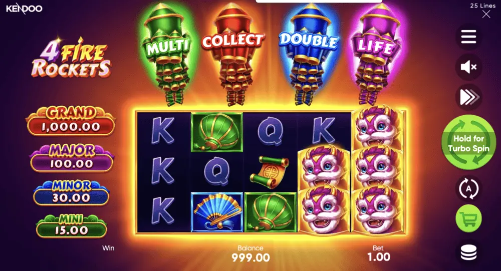 4 Fire Rockets – Kendoo
