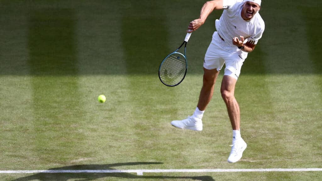 hustle and bustle of Wimbledon